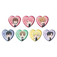 キ*♡様 多聞くん今どっち！？　花とゆめ　当選品　非売品　うさみみ缶バッジ 多聞くん今どっち!?_トレーディングハート缶バッジ【BOX/7個入り