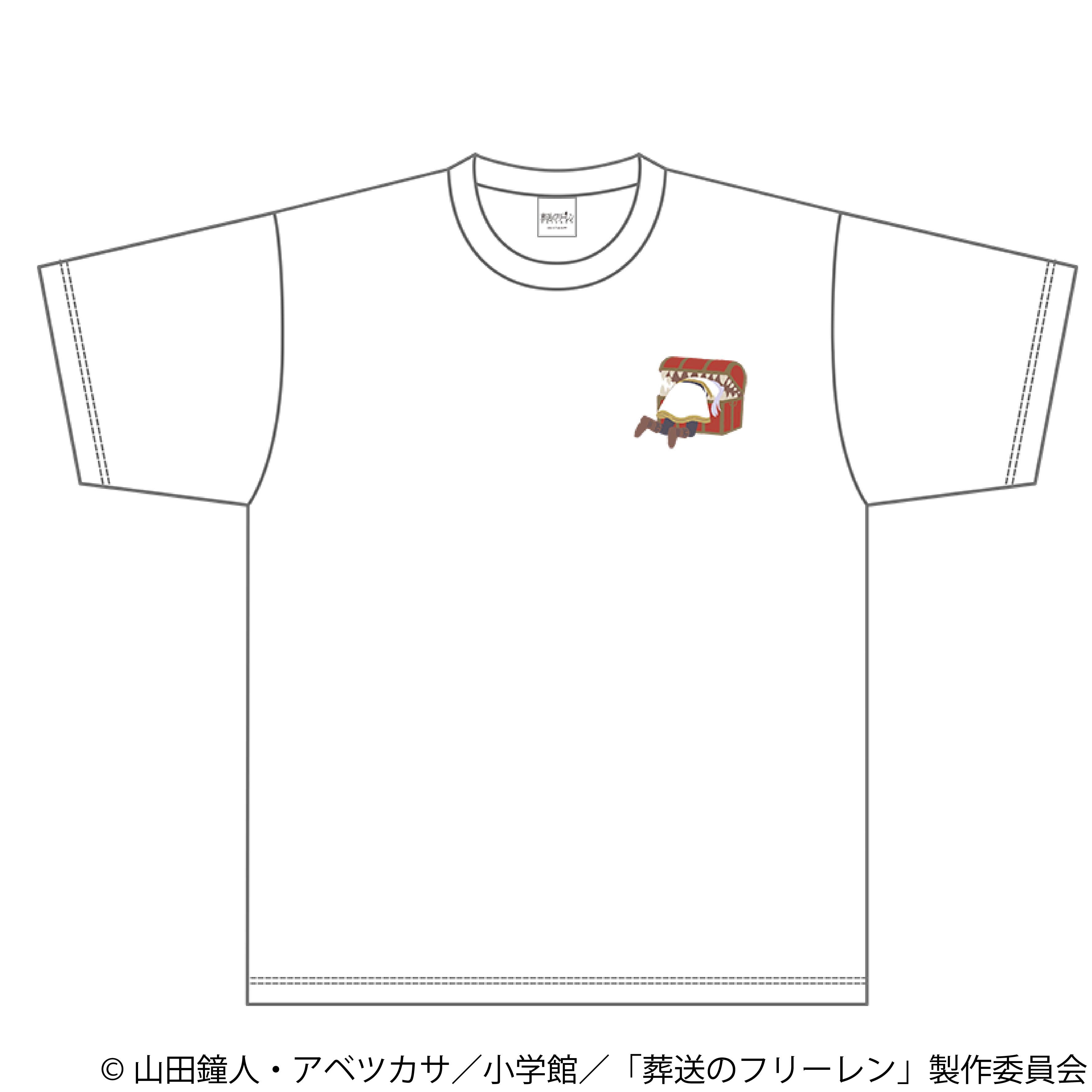 葬送のフリーレン_Tシャツ／ゆるパレット　フリーレン＆ミミック