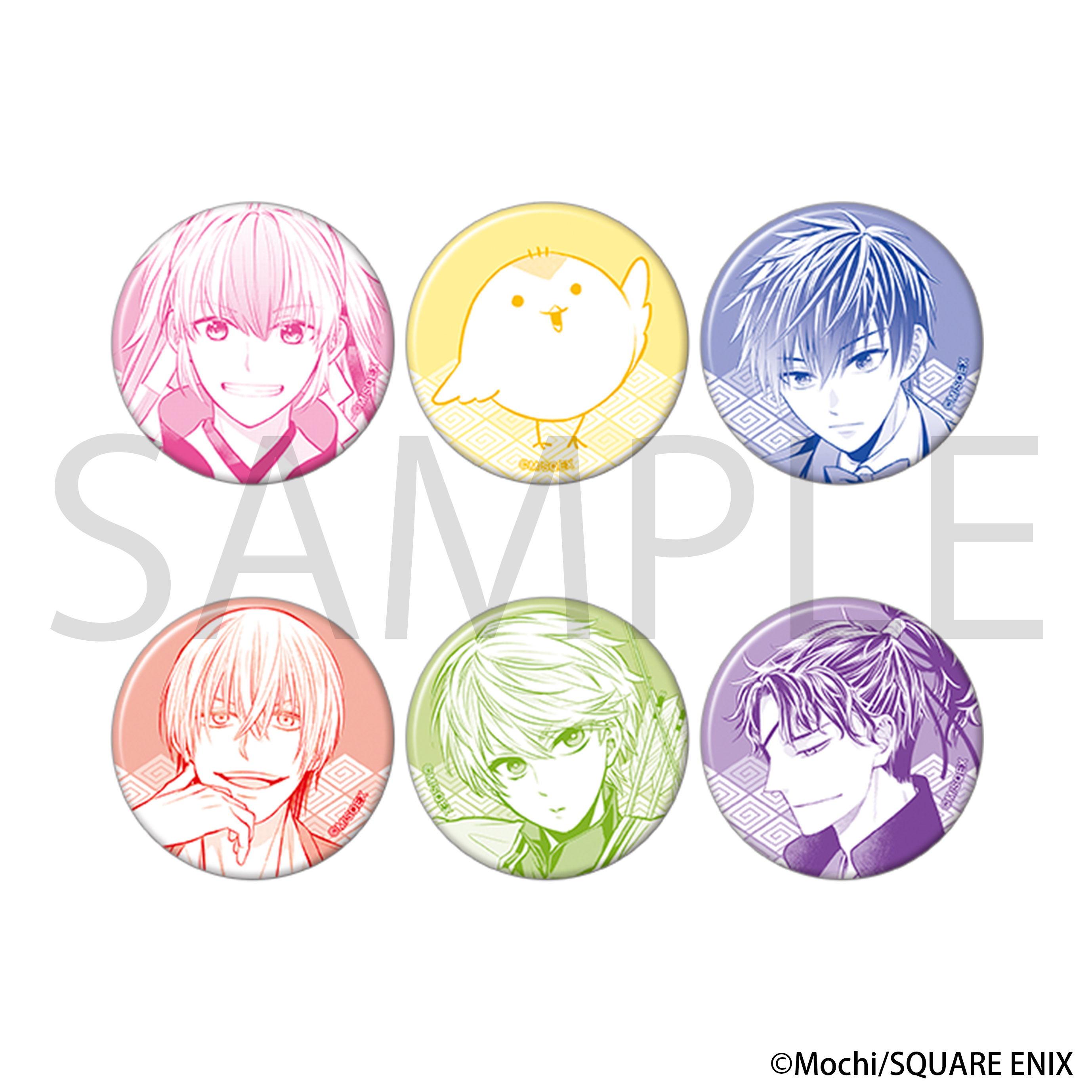 四百四鬼_キャラバッジコレクション　【BOX／6個入り】