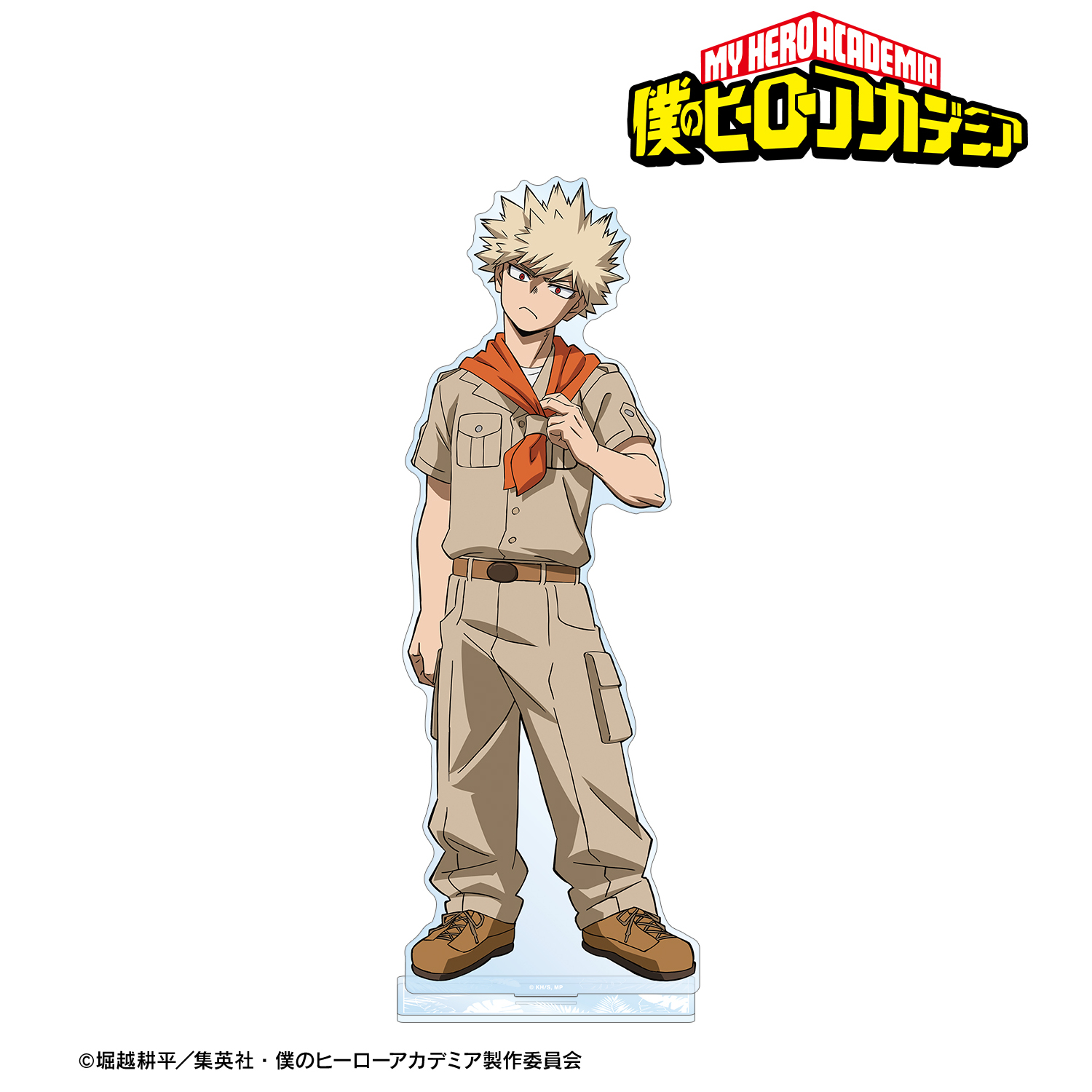 僕のヒーローアカデミア_描き下ろし 爆豪勝己 サファリルックver. 特大アクリルスタンド