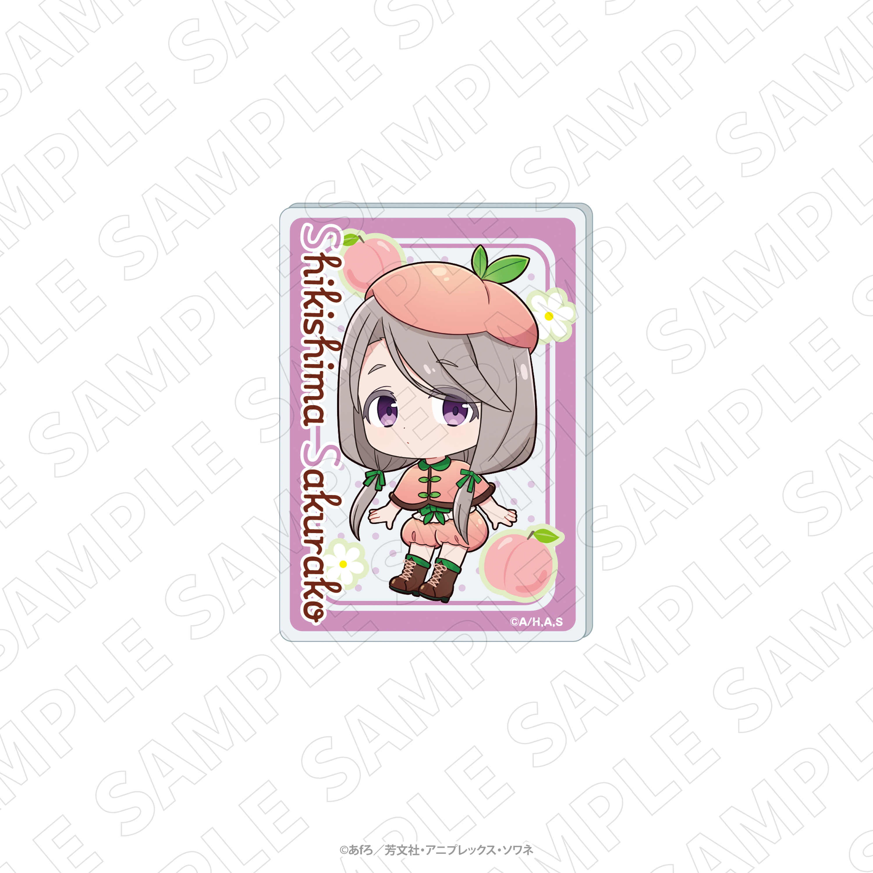 mono_　＜フルーツ衣装＞　アクリルカード（敷島桜子）