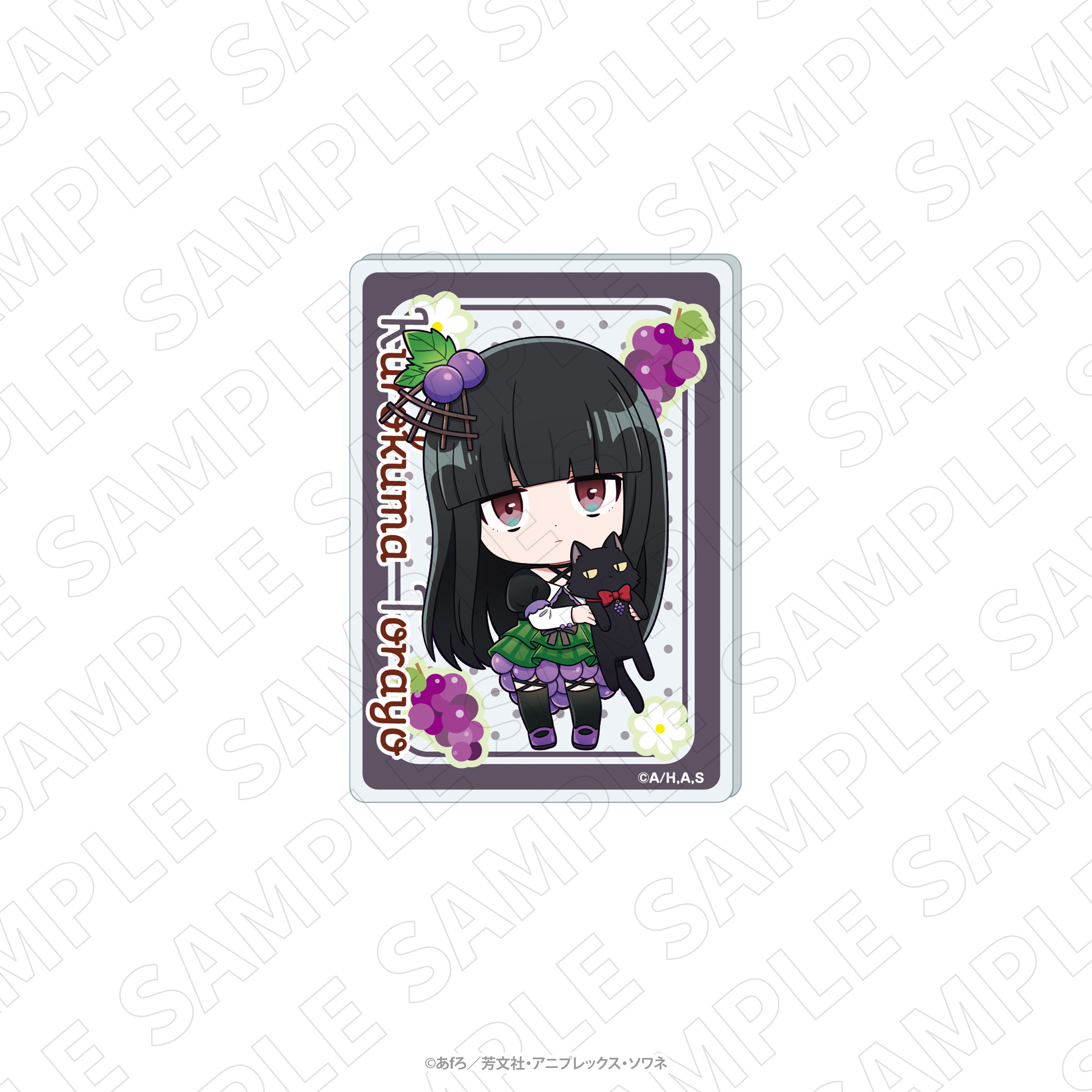 mono_　＜フルーツ衣装＞　アクリルカード（玄熊虎代）