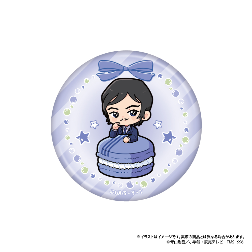 名探偵コナン_丸型缶バッジ 諸伏高明SD（ﾏｶﾛﾝvol.1）