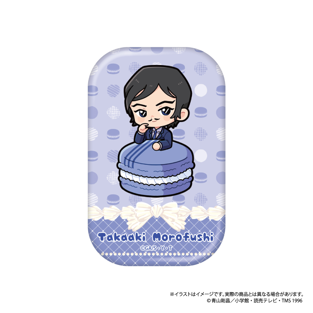 名探偵コナン_長方形型缶バッジ 諸伏高明SD（ﾏｶﾛﾝvol.1）