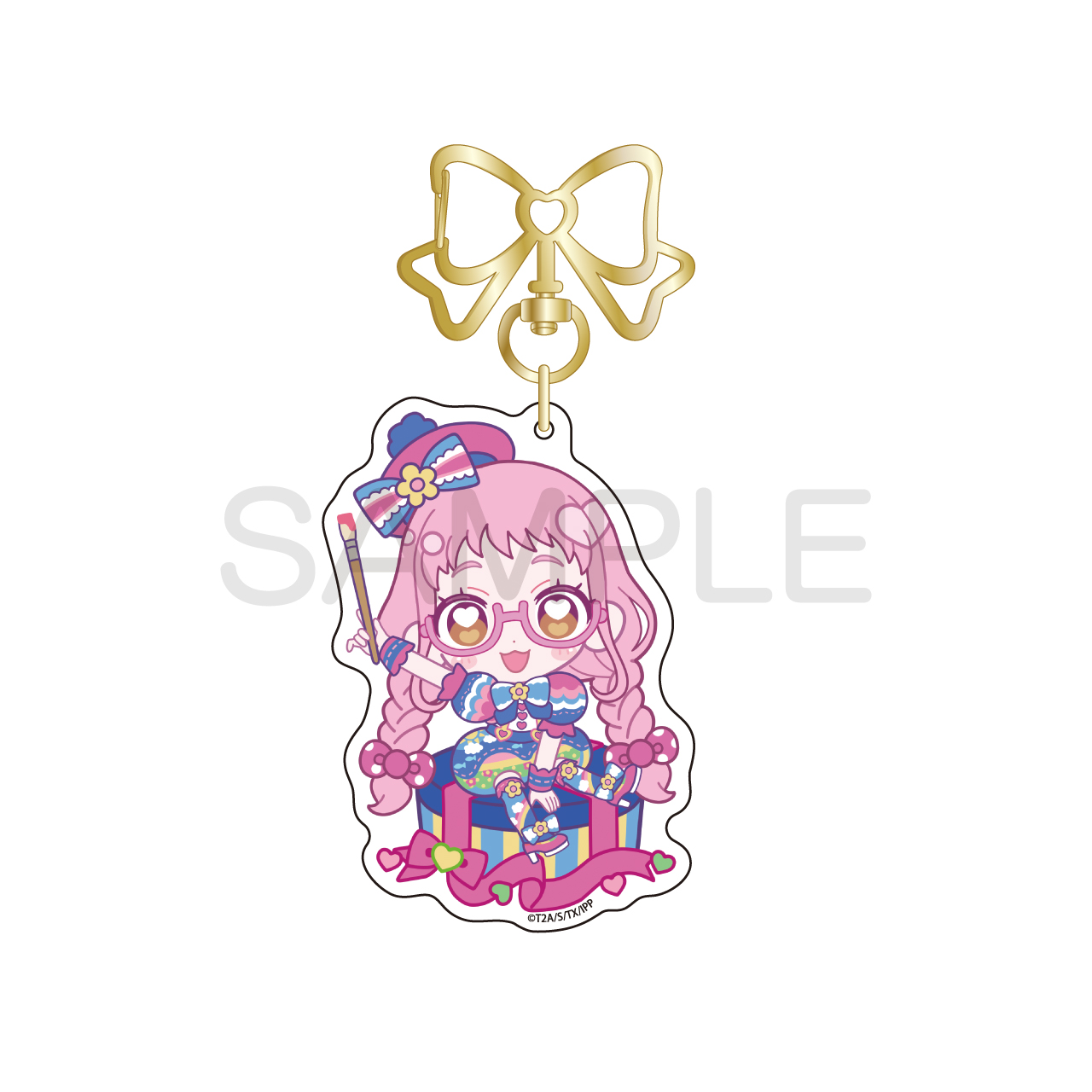 プリパラ_きゃらっぴんアクリルキーホルダー あじみ