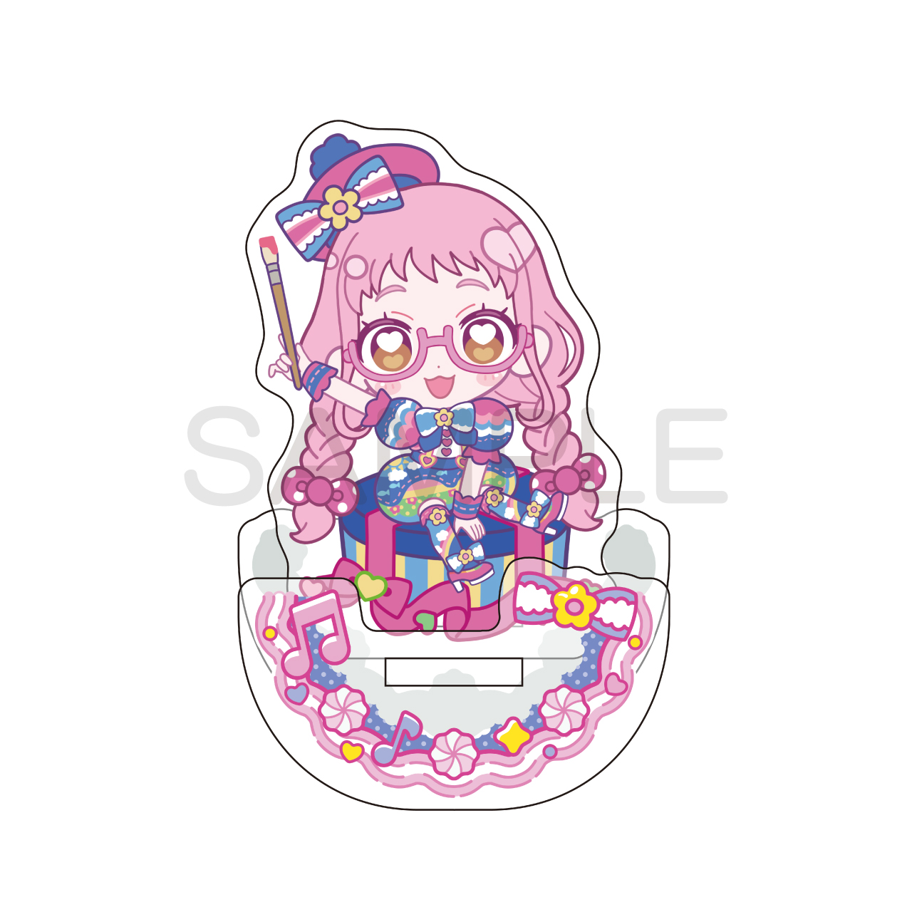 プリパラ_きゃらっぴんゆらゆらアクリルスタンド あじみ