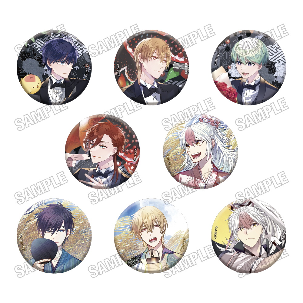 四百四鬼_缶バッジコレクション【コンプリートBOX／8個入り】