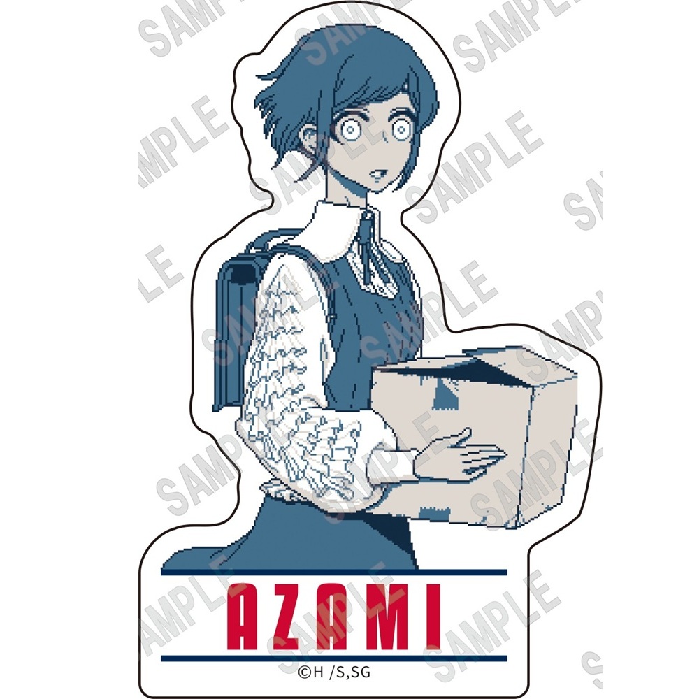 都市伝説解体センター×角川文庫・角川ホラー文庫_ダイカットステッカー 福来あざみ