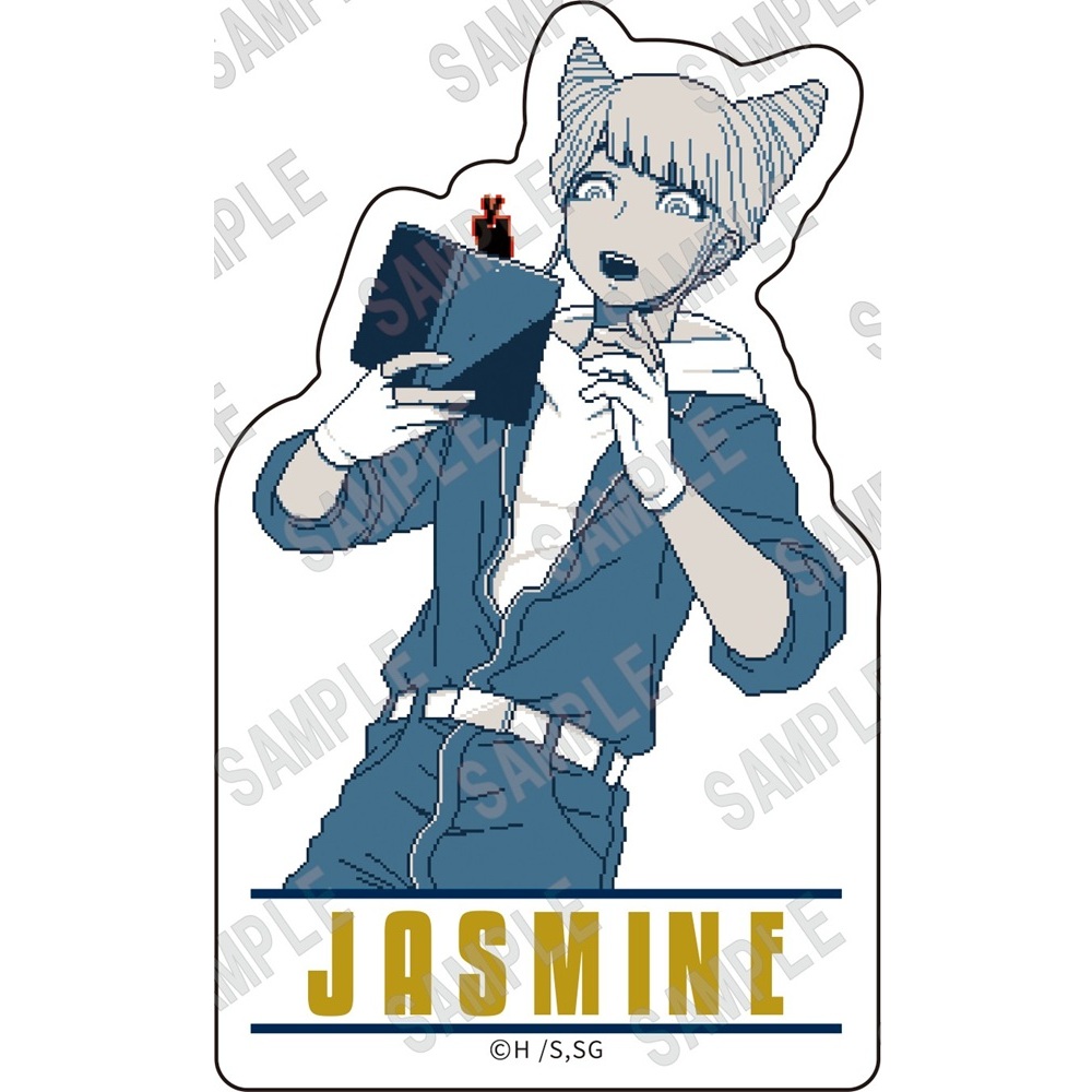 都市伝説解体センター×角川文庫・角川ホラー文庫_ダイカットステッカー ジャスミン