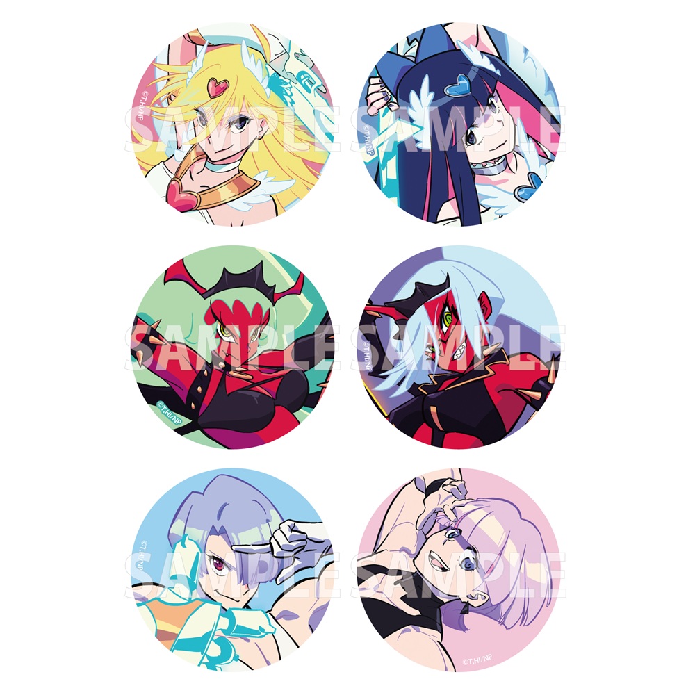 New PANTY & STOCKING with GARTERBELT_トレーディング缶バッジ リアル
