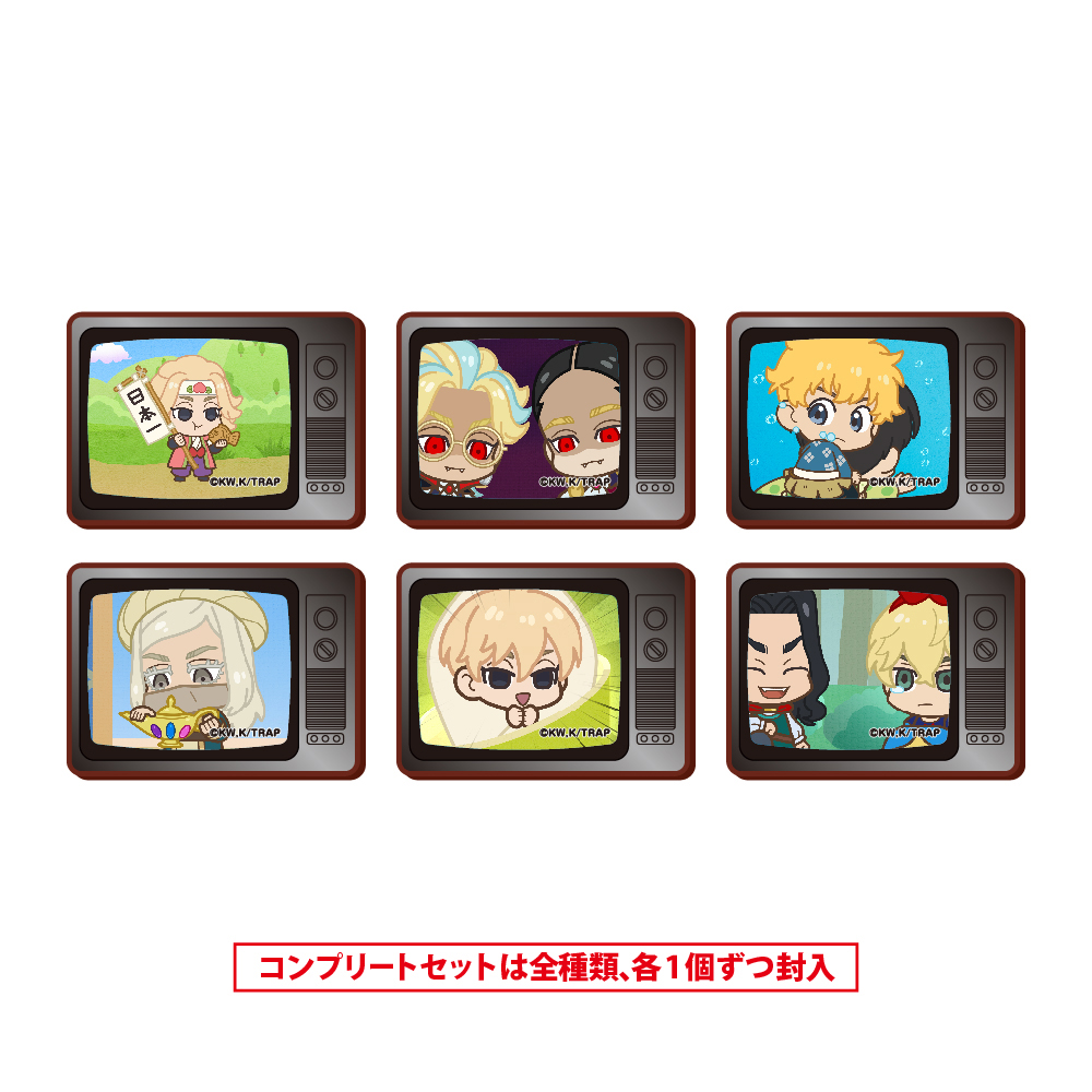 童話リベンジャーズ_テレビフレームマグネット  童リベver.（コンプリートセット／6個入り）