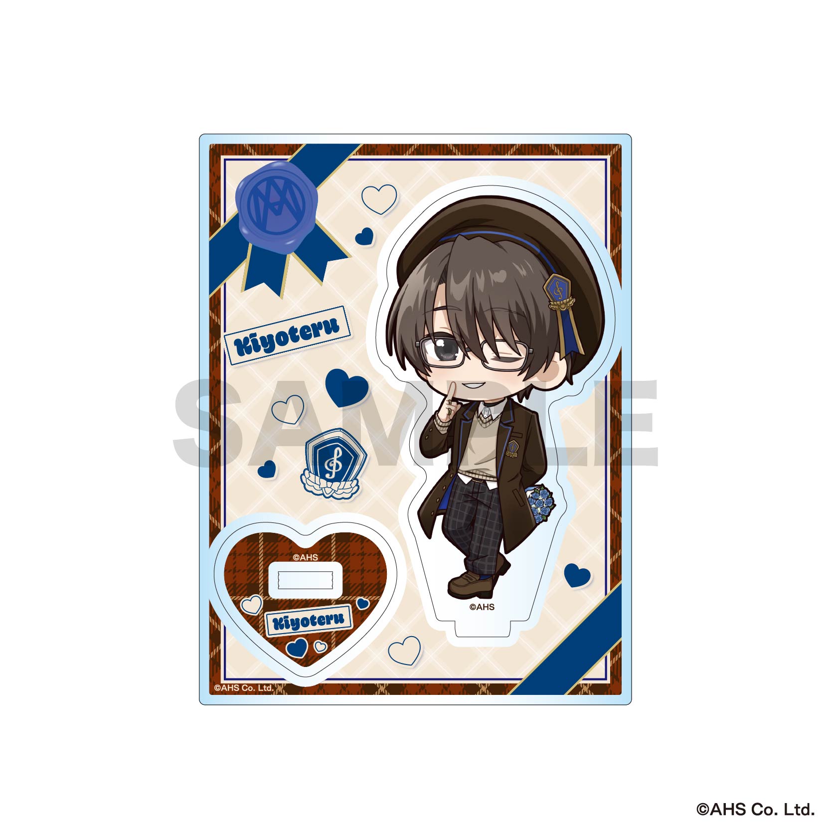 歌愛ユキ・氷山キヨテル_ミニキャラアクリルスタンド / 氷山キヨテル