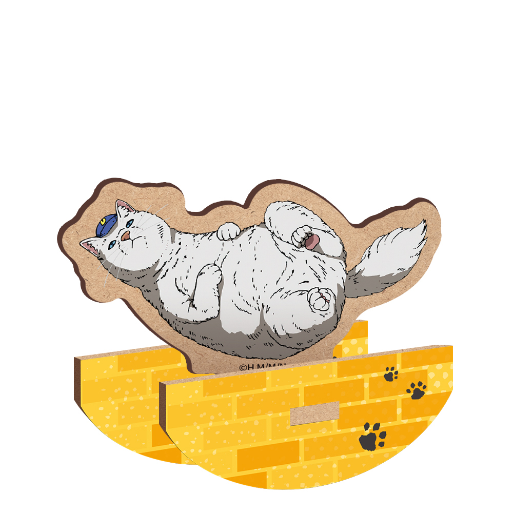 ニャイト・オブ・ザ・リビングキャット_木製ゆらゆらキャラスタンド　ヒュプノス