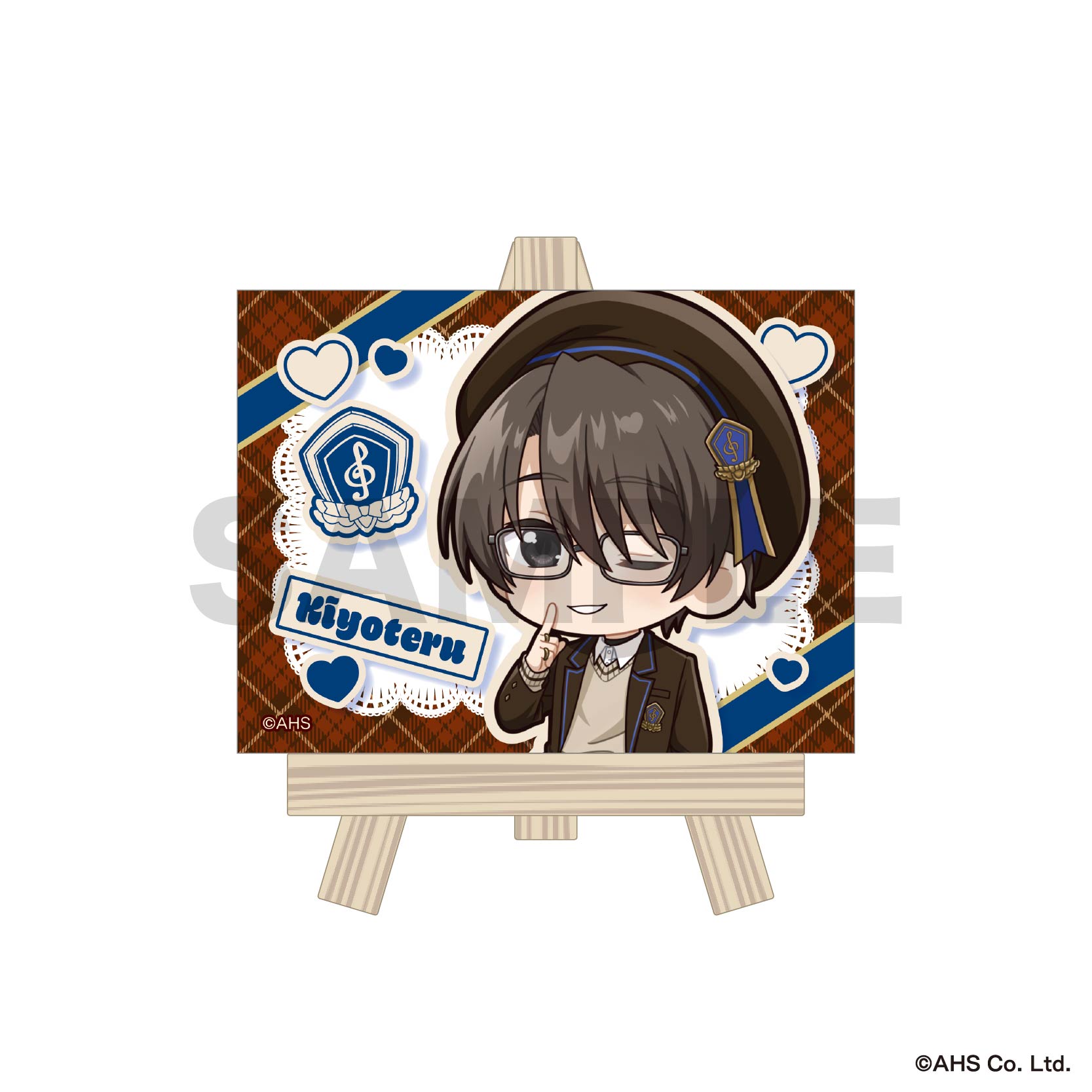 歌愛ユキ・氷山キヨテル_ミニキャンバス / 氷山キヨテル ミニキャラver.