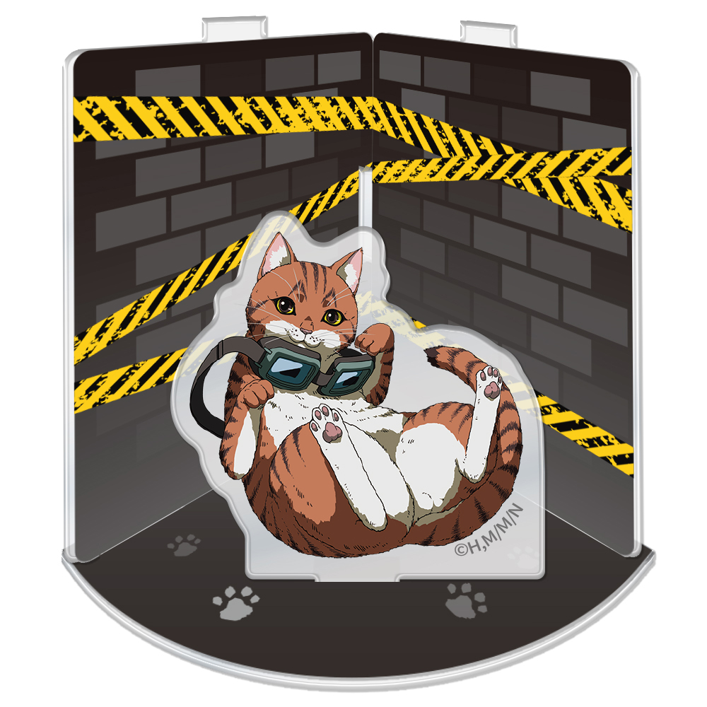 ニャイト・オブ・ザ・リビングキャット_スタックアクリルスタンド　タニシ