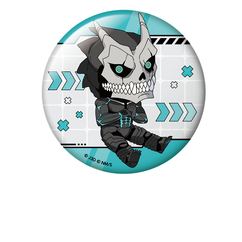 怪獣8号_ぺたん娘缶バッジ 怪獣8号