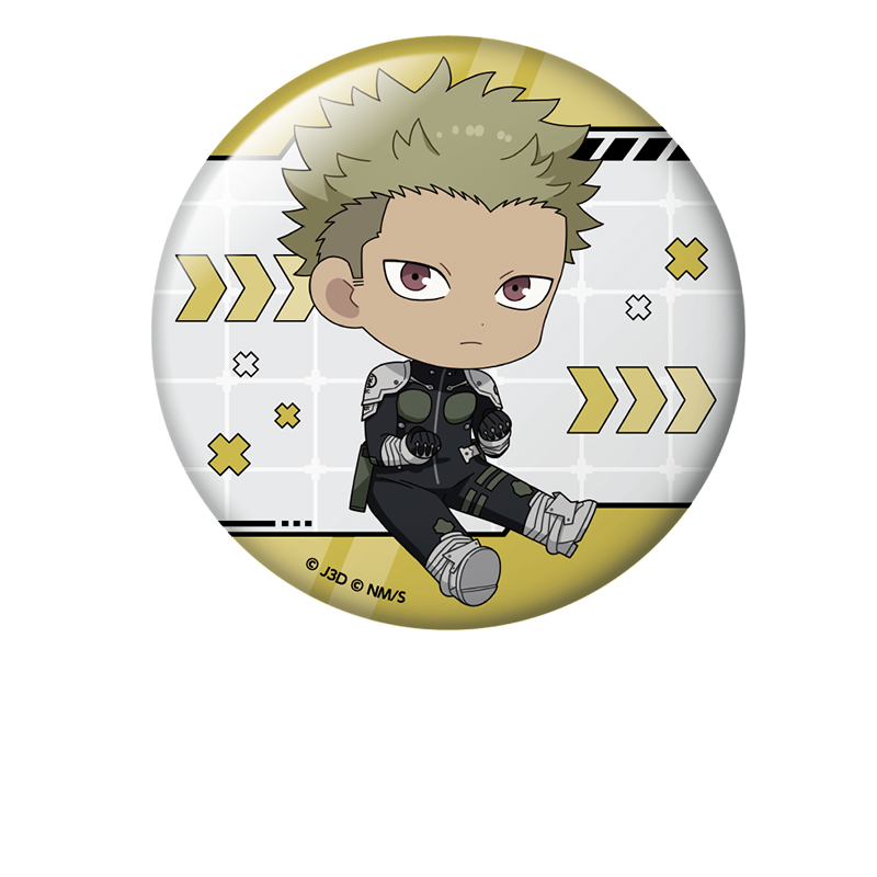 怪獣8号_ぺたん娘缶バッジ 神楽木葵