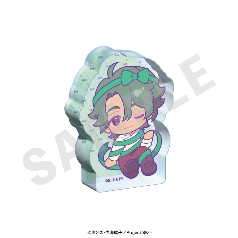 SK∞ エスケーエイト_ミニキャラリボンシリーズ ミニアクリルブロック（虎次郎）