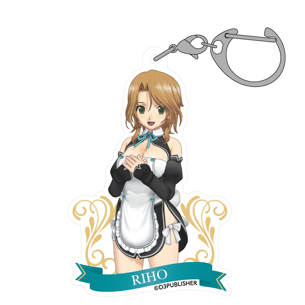 ドリームクラブシリーズ_アクリルマルチキーホルダー 理保