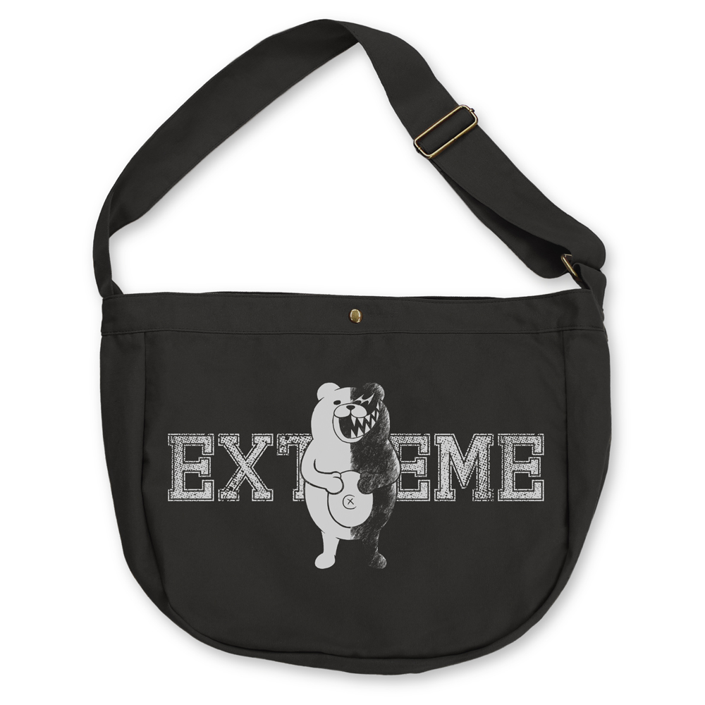 ダンガンロンパ_モノクマ ニュースペーパーバッグ/BLACK