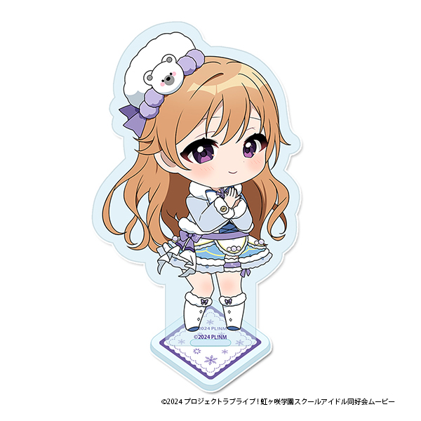ラブライブ!虹ヶ咲学園スクールアイドル同好会_ぷちちょこアクリルスタンド【近江 彼方】 ウィンター衣装ver.