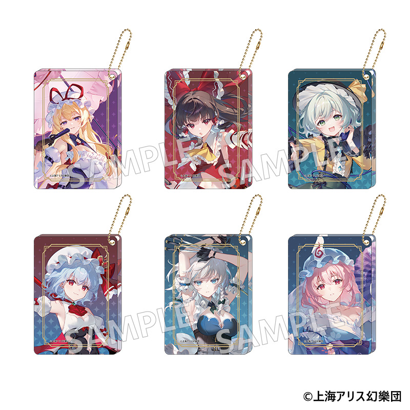 東方project_トレーディングアクリルキーホルダー　【BOX／6個入り】