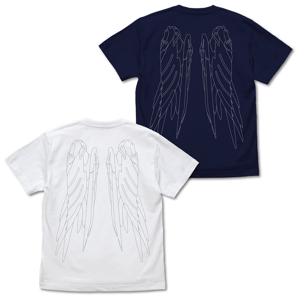 新機動戦記ガンダムW_XLサイズ_ウイングガンダムゼロ(EW)Tシャツ/WHITE