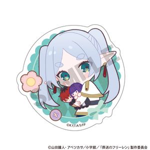 葬送のフリーレン_アクリルクリップ　フリーレン　新パーティー　ぬいぐるみ抱っこ