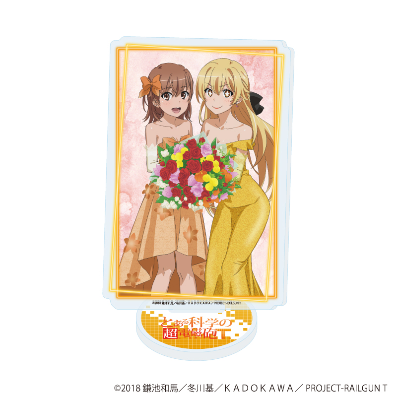 とある科学の超電磁砲Ｔ_アクリルスタンド16/Aデザイン(場面写イラスト)