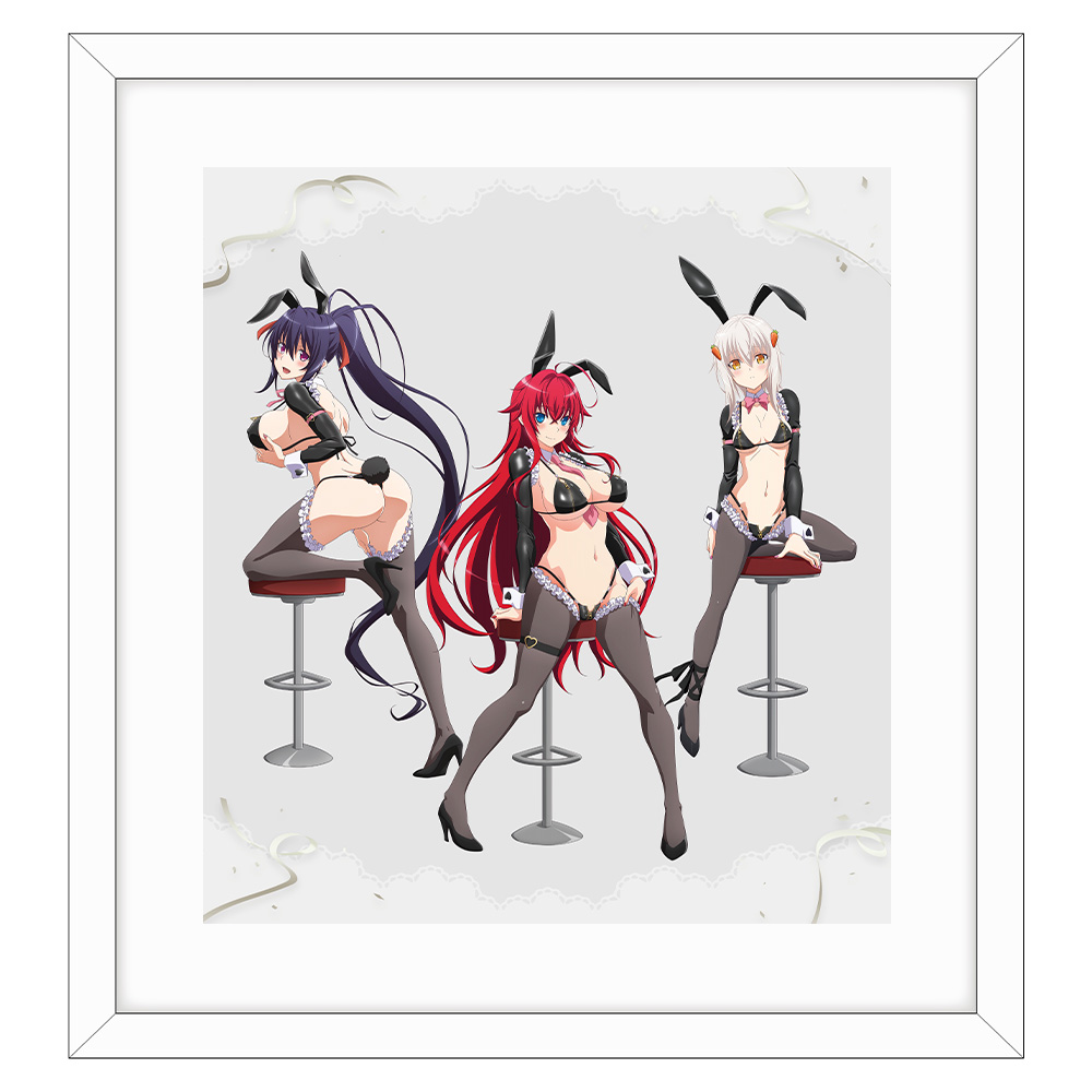 ハイスクールD×D HERO_描き下ろし複製原画(逆バニー(黒))