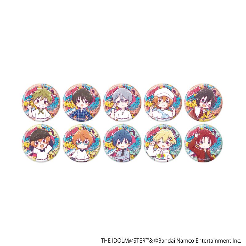 アイドルマスター SideM_缶バッジ19/コンプリートセット(全10種