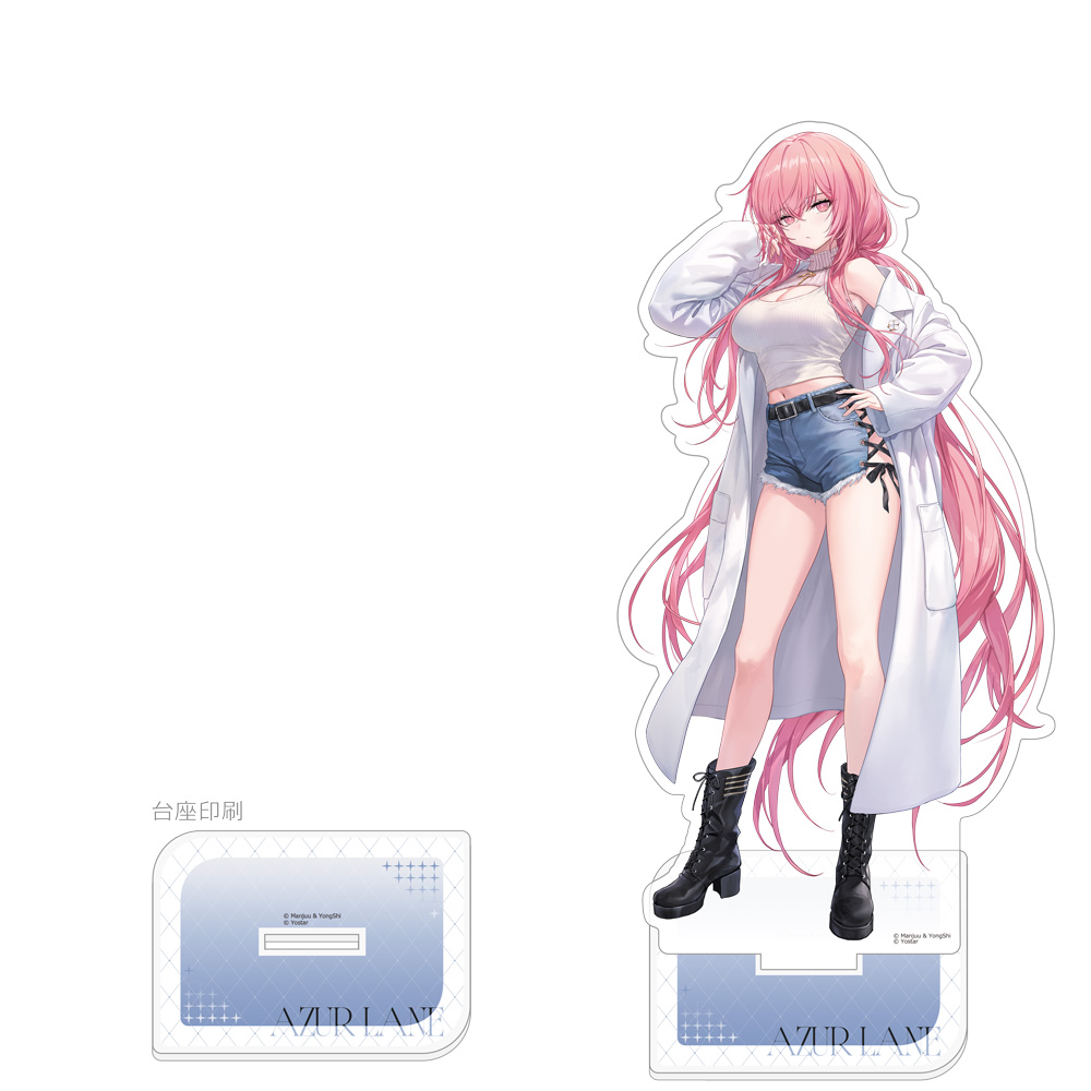 アズールレーン_描き下ろし特大アクリルスタンド(パーシュース/冬デート)