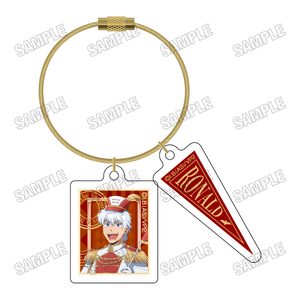 吸血鬼すぐ死ぬ2_描き下ろしワイヤーアクリルキーホルダー【観光パレードver.】2ロナルド