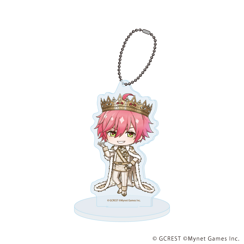 夢王国と眠れる100人の王子様_アクリルスタンドキーホルダー67/ヴィオ(ミニキャライラスト)