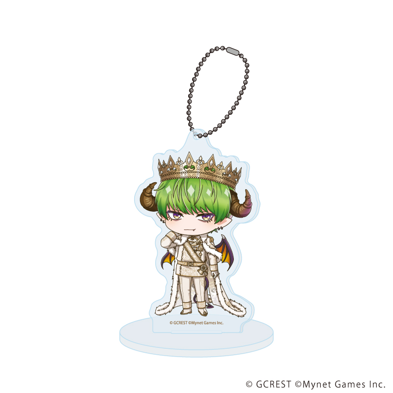 夢王国と眠れる100人の王子様_アクリルスタンドキーホルダー70/アケディア(ミニキャライラスト)