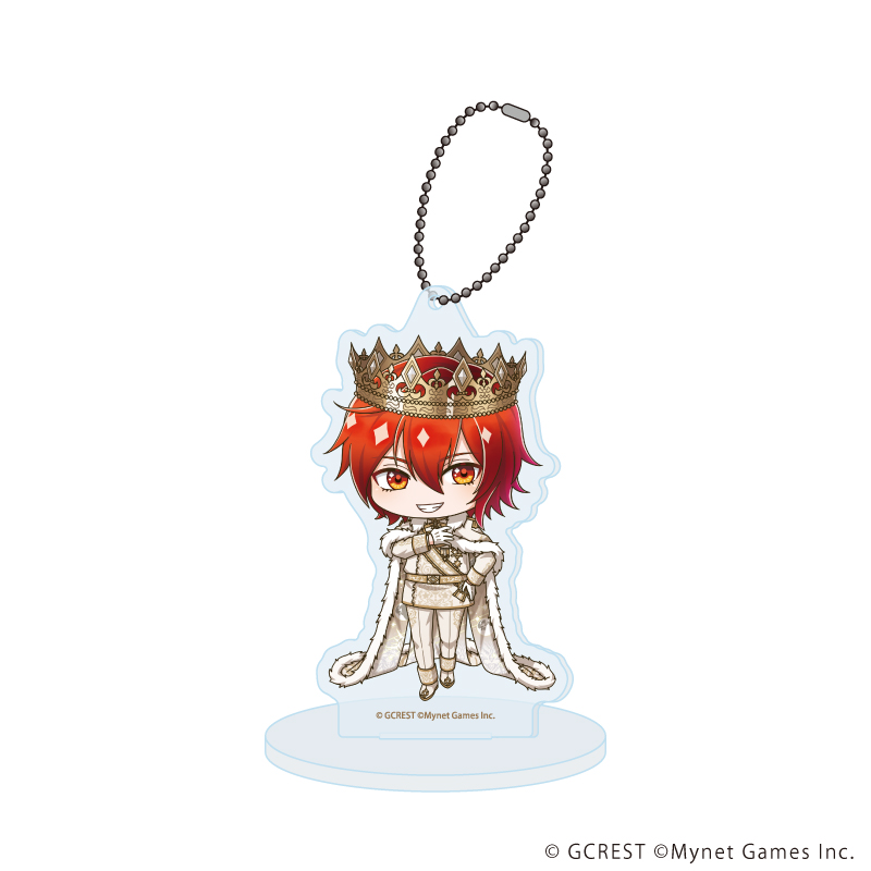 夢王国と眠れる100人の王子様_アクリルスタンドキーホルダー74/ティーガ(ミニキャライラスト)