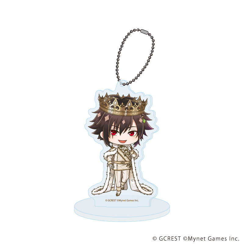 夢王国と眠れる100人の王子様_アクリルスタンドキーホルダー78/ウェルガー(ミニキャライラスト)