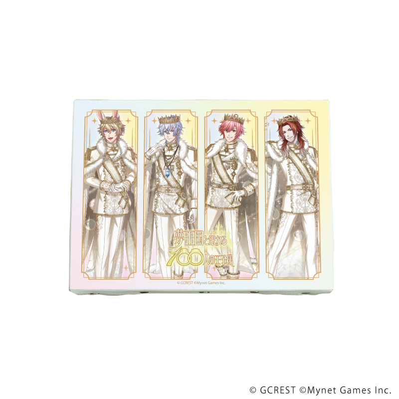 夢王国と眠れる100人の王子様_キャンバスボード12/集合デザインA(公式イラスト)