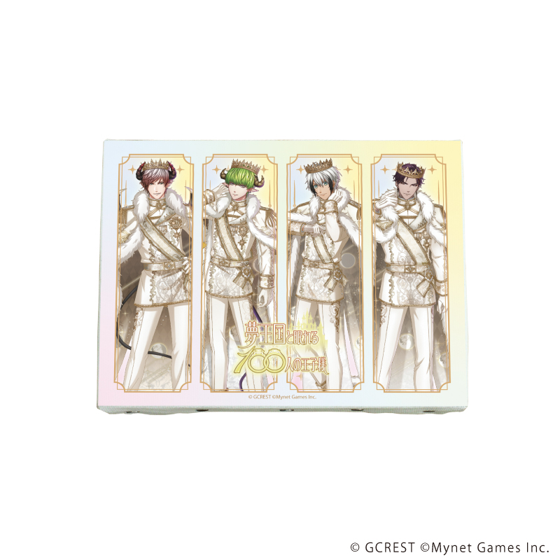 夢王国と眠れる100人の王子様_キャンバスボード13/集合デザインB(公式イラスト)