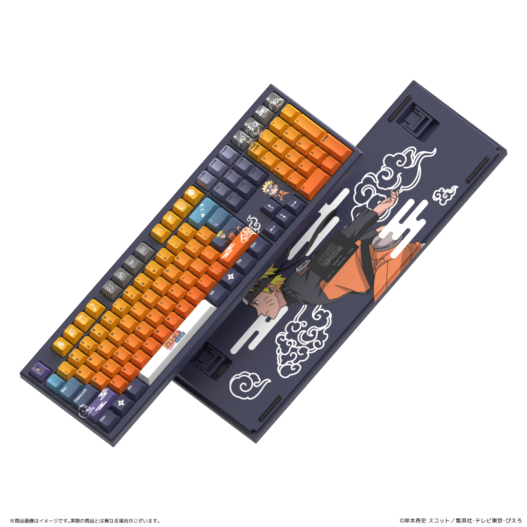 NARUTO-ナルト- 疾風伝 | AMICIS メカニカルキーボード 108 英語配列