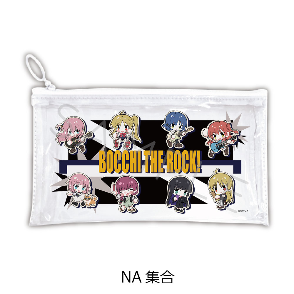 ぼっち・ざ・ろっく! _第4弾 フラットクリアポーチ NA 集合