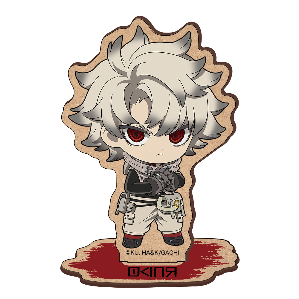 ガチアクタ_木製キャラスタンド 　ミニキャラ ルド