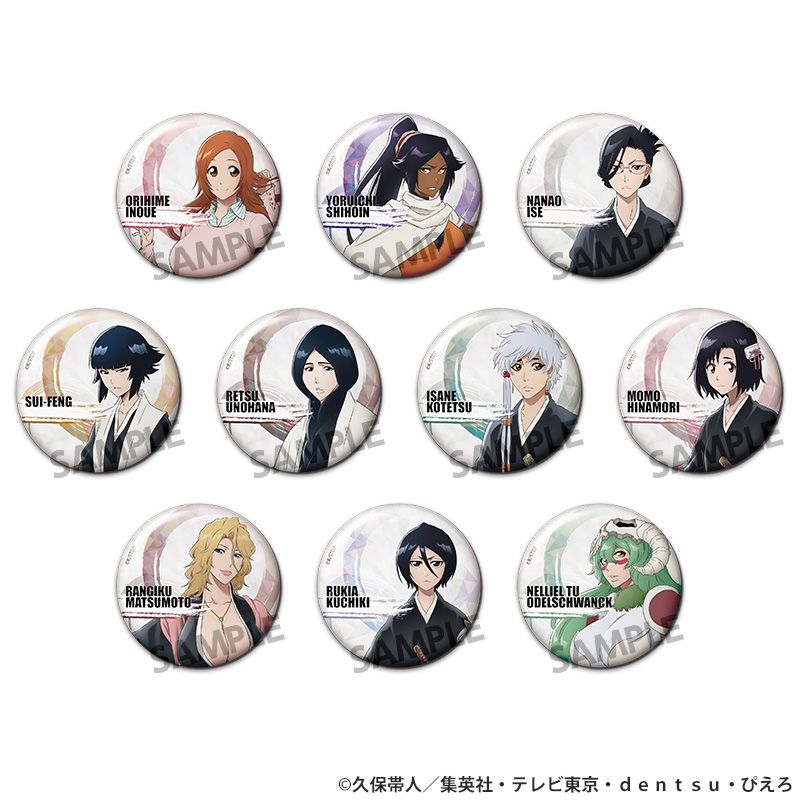 BLEACH 千年血戦篇_トレーディングホログラム缶バッジ Vol.2
