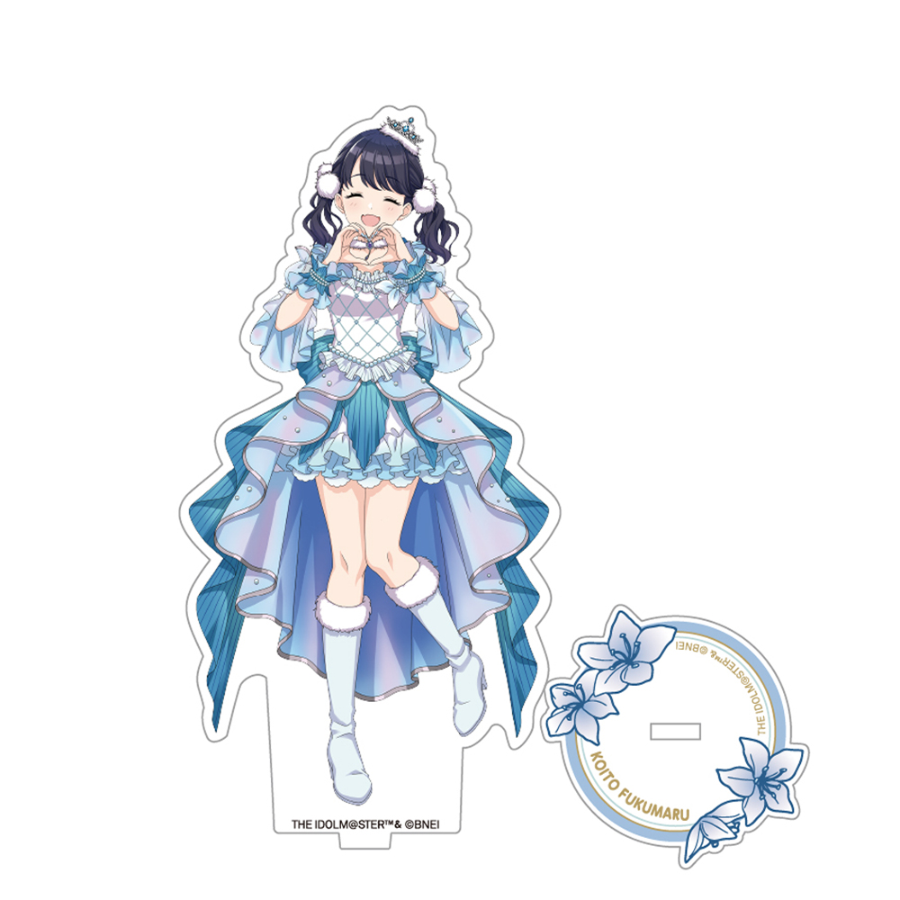 アイドルマスター シャイニーカラーズ_描き下ろしアクリルスタンド_福丸小糸 スノーマジックver.