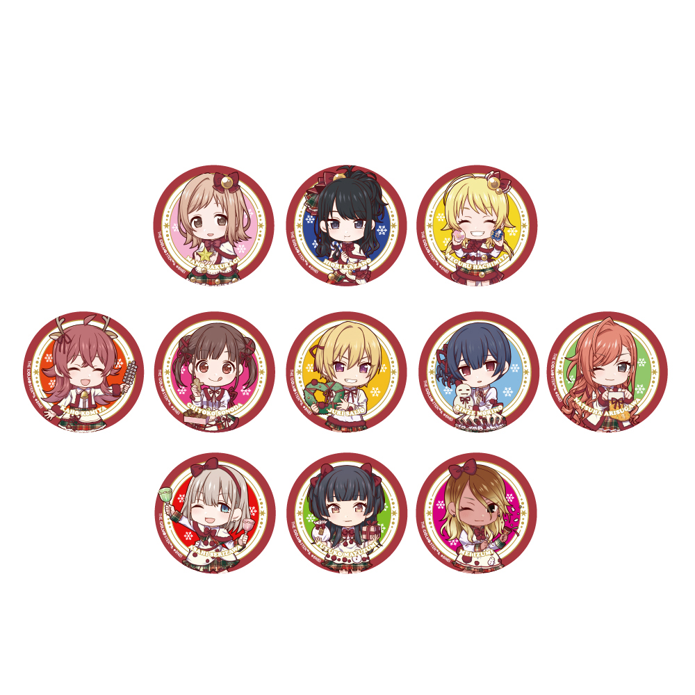 アイドルマスター シャイニーカラーズ_トレーディング缶バッジ（ミニキャラ） スノーマジックver.（コンプリートセット／11個入り）