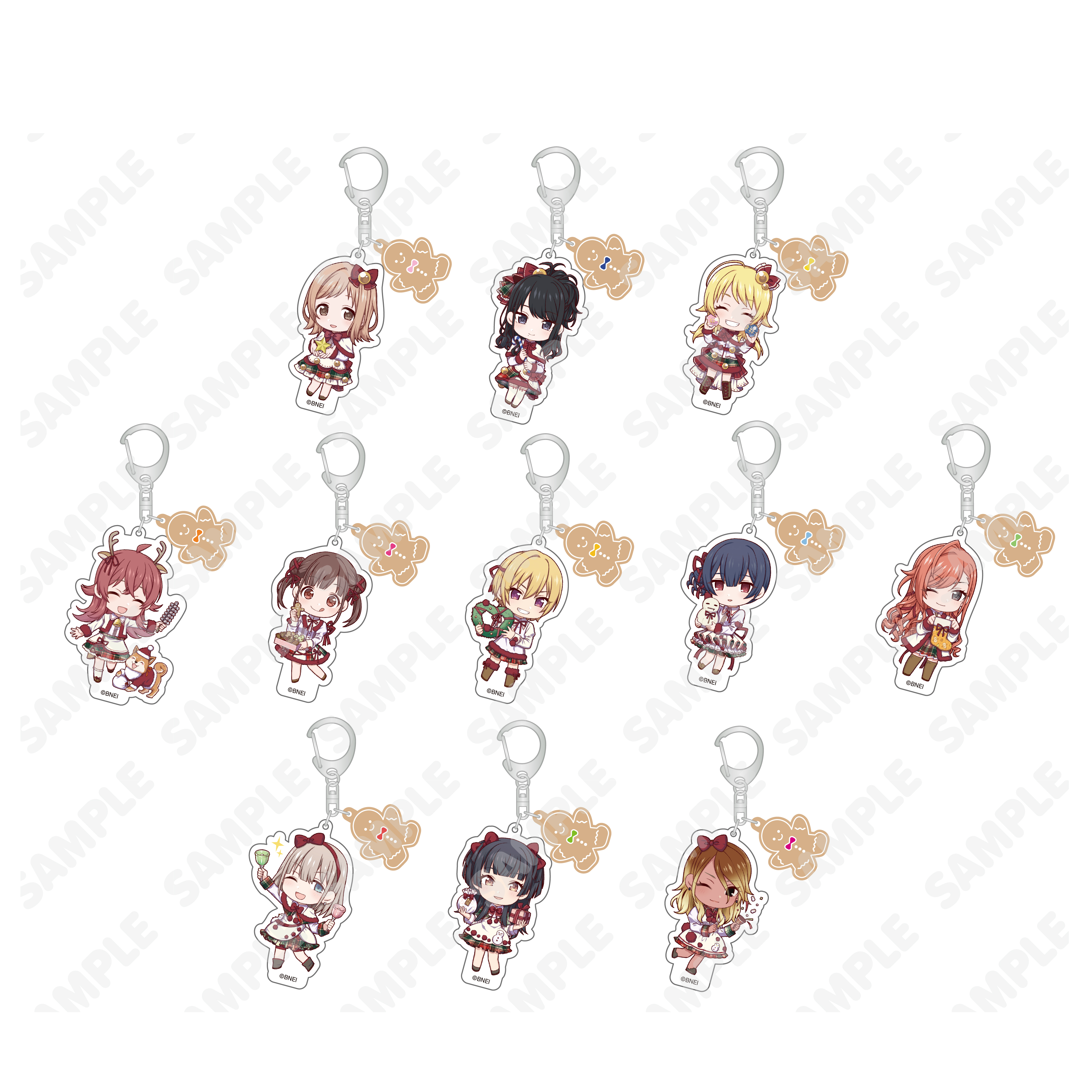 アイドルマスター シャイニーカラーズ_二連キーホルダー スノーマジックver.（コンプリートセット／11個入り）