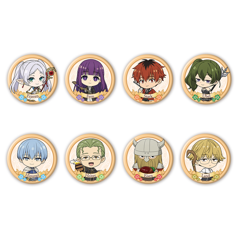 葬送のフリーレン_トレーディング缶バッジ （BOX／8個入り） | j-hobby