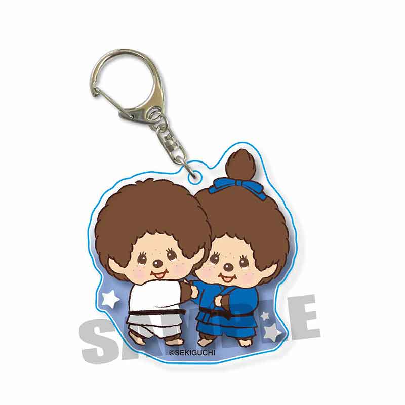 モンチッチ_アクリルキーホルダー モンチッチ スポーツ/柔道