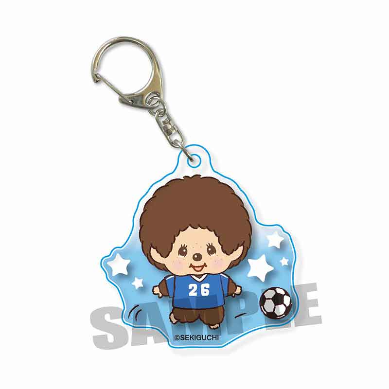 モンチッチ_アクリルキーホルダー モンチッチ スポーツ/サッカー