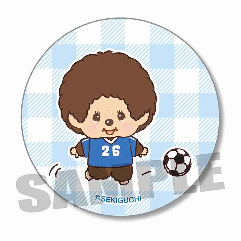 モンチッチ_缶バッジ モンチッチ スポーツ/サッカー